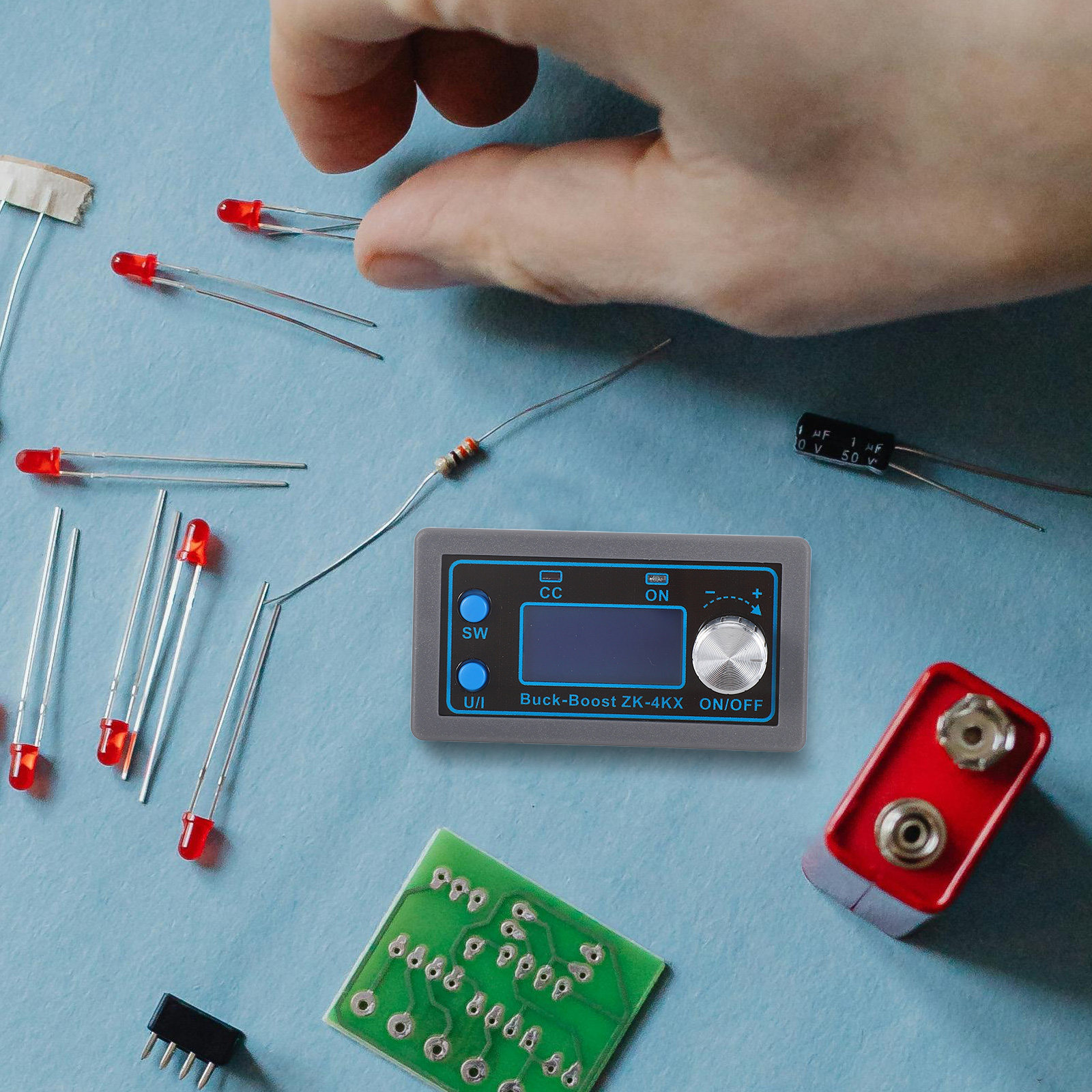 ตัวควบคุมแรงดันไฟฟ้ากระแสตรงแบ - Diy Electronic Modules บทวิจารณ์และราคา