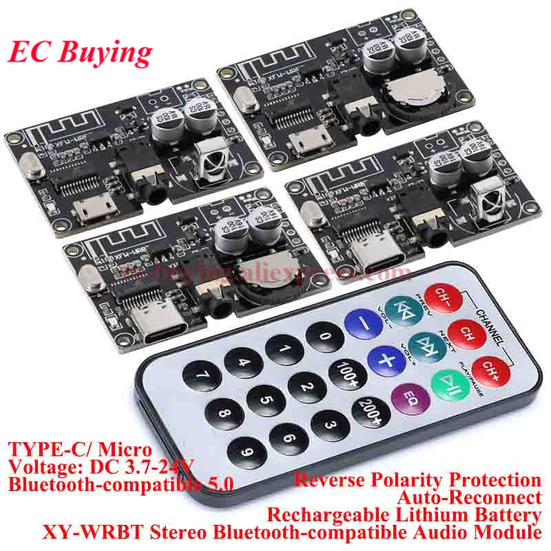 บลูทูธ 5.0 เครื่องรับสัญญาณเสี - Diy Audio Electronics Kit บทวิจารณ์และราคา