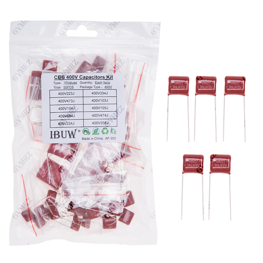 ชุดตัวเก็บประจุฟิล์มโพลีโพรพิล - Diy Audio Electronics Kit บทวิจารณ์และราคา