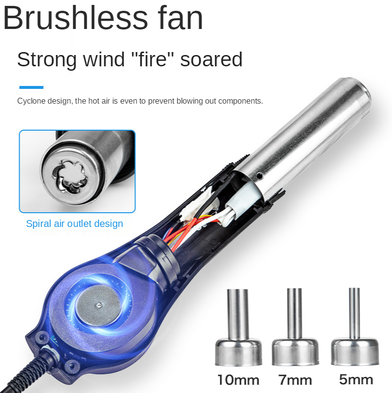 อุณหภูมิคงที่ HOT AIR GUN เชื่ - Diy Electronics Table บทวิจารณ์และราคา