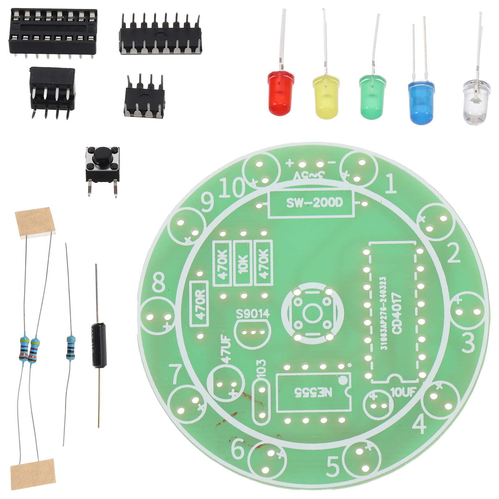 ชุดอุปกรณ์บัดกรีอิเล็กทรอนิกส์ - Diy Electronics Projects For Adults บทวิจารณ์และราคา
