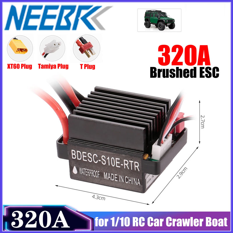 NEEBRC 320A Brushed ESC 60A ตั - Diy Electronics Motor บทวิจารณ์และราคา
