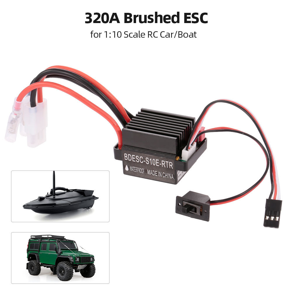 NEEBRC 320A Brushed ESC 60A ตั - Diy Electronics Motor บทวิจารณ์และราคา