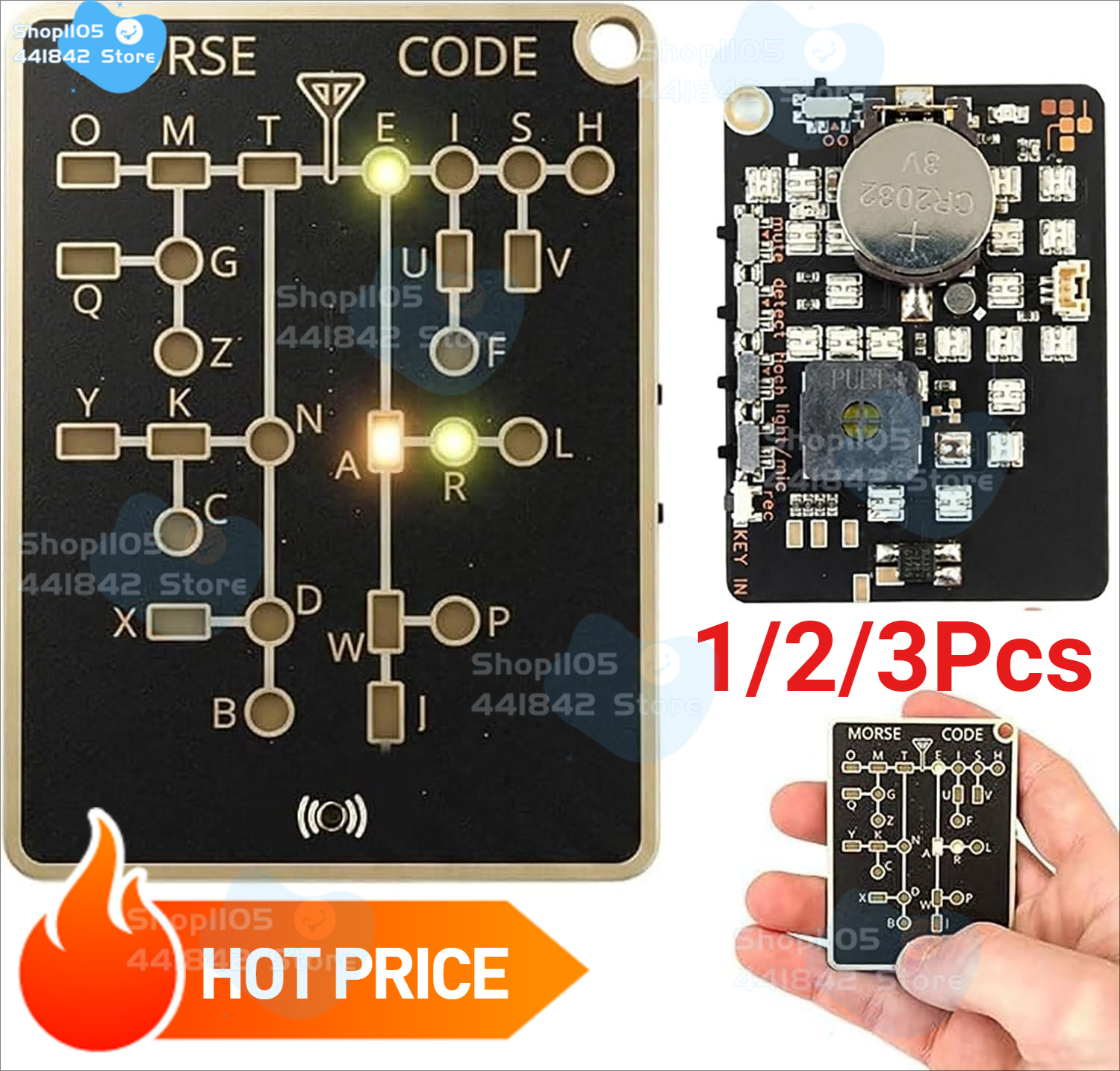 การ์ดฝึกเขียนรหัสมอร์ส รุ่นโปร - Diy Electronics Projects For Adults บทวิจารณ์และราคา