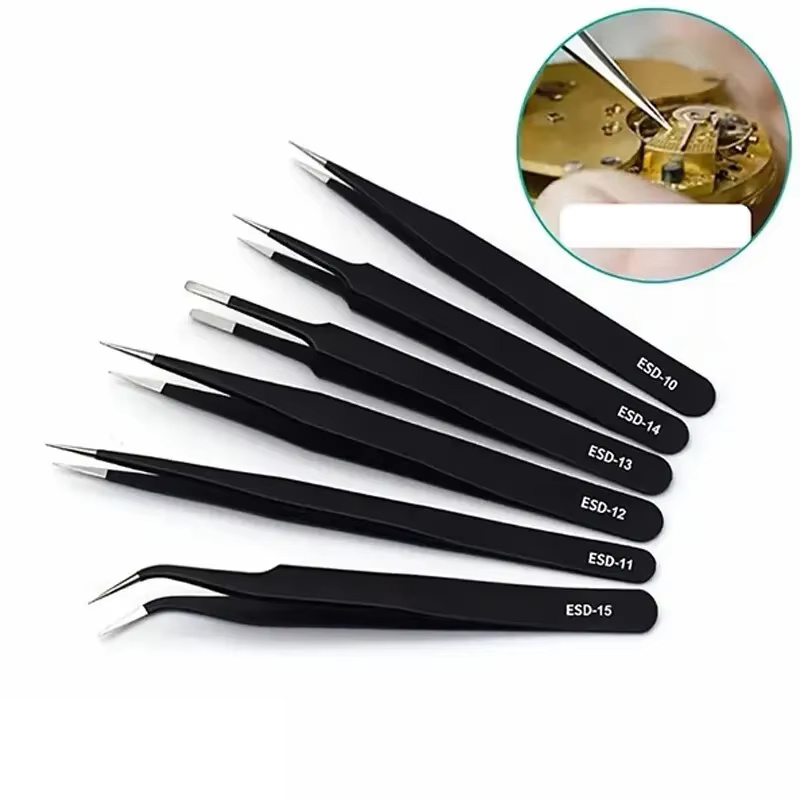 6ชิ้นชุดแหนบยาวที่มีความแม่นยำ - Soldering Iron Kit บทวิจารณ์และราคา