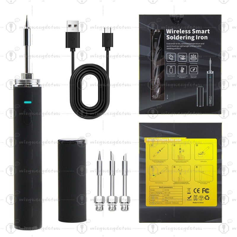 หัวแร้งบัดกรีไร้สายแบบมินิ USB - Soldering Iron Kit บทวิจารณ์และราคา