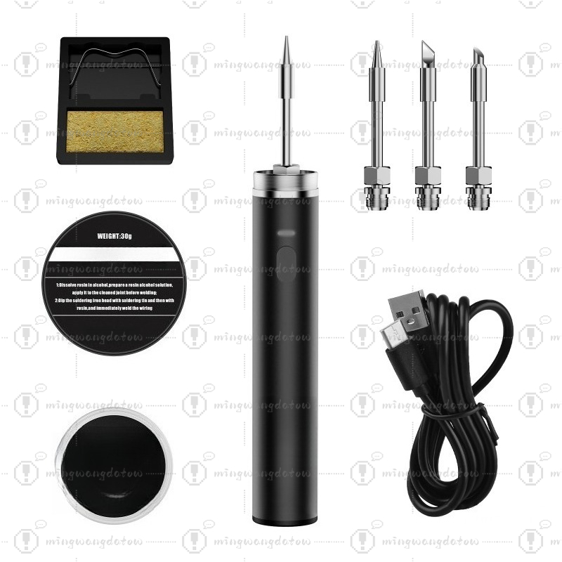 หัวแร้งบัดกรีไร้สายแบบมินิ USB - Soldering Iron Kit บทวิจารณ์และราคา
